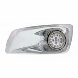 LED Kenworth T660 Dual Function Bumper Light - Clear Style w/ Clear Lens