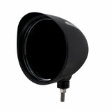 Black "BILLET" Style Groove Headlight Housing w/ Visor