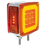 LED Double Face "GLO" Turn Signal Light - Double Stud