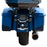 Chrome/Black Eagle Motorcycle License Plate Frame