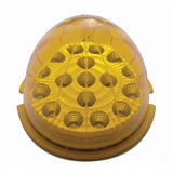 17 LED Reflector Cab Light - Amber LED/Amber Lens