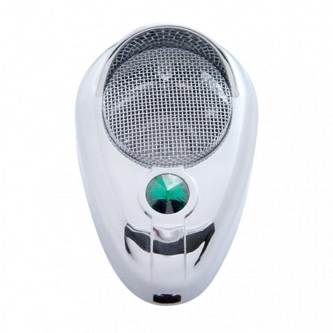 Signature C.B. Microphone Cover - Green Diamond