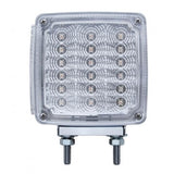 39 LED Reflector Double Face Turn Signal Light - Clear Lens