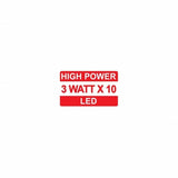 7 High Power 3W LED 7" Driving Light - 1300 Lumens