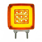 LED Double Face "GLO" Turn Signal Light - Double Stud