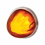 9 LED Dual Function "GLO" Watermelon Flush Mount Kit - Amber LED/Amber Lens