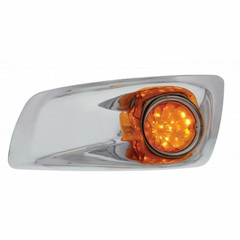 LED Kenworth T660 Bumper Light - Watermelon Style w/ Amber Lens