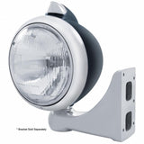 Black Guide 682-C Headlight H6024 & Original Style LED Signal - Clear Lens