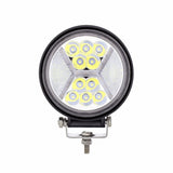 4.5" 24 High Power LED Work Light With "X" Blue Light Guide