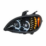 "Blackout" High Power LED Projection Headlight For 1996-2018 Freightliner Columbia