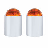 Stainless Steel Bumper Guide - Amber