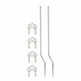 Stainless Steel Bumper Guide - Amber