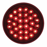 30 LED 4" Stop, Turn & Tail Light - Red LED/Red Lens - Competition Series