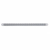 19 LED 12" Turn Signal Reflector Light Bar - Amber LED/Clear Lens