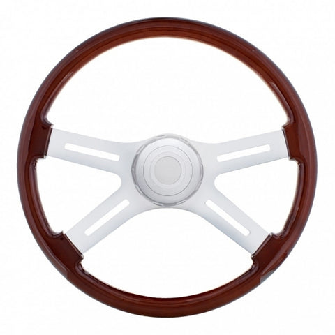 18" 4 Spoke Steering Wheel - Freightliner 1989-July 2006