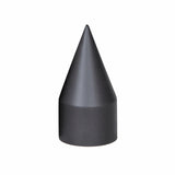 33mm X 4-1/8" Black Spike Nut Cover - Thread-On (60 Pack)