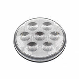 7 LED 4" Competition Series Stop, Turn & Tail Light  - Red LED/Clear Lens