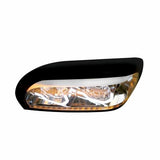 Freightliner Century Chrome Headlight w/ LED Turn Signal & Light Bar