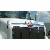 Stainless 2013+ Peterbilt 579 Bug Deflector