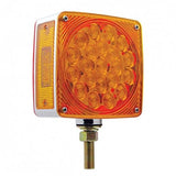 45 LED Double Face Turn Signal - Amber/Red Lens
