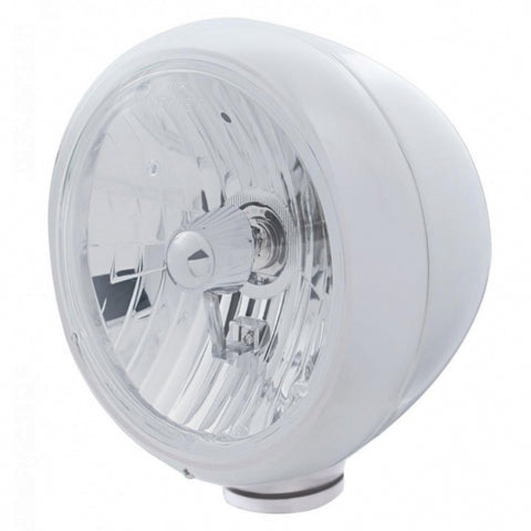 Stainless Steel Guide 682-C Style Headlight Crystal H4 Bulb
