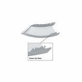 Freightliner M2 (112) Bumper End - 28.35" - Passenger - Painted