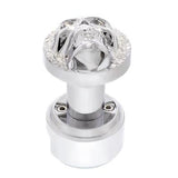 Chrome Skull 13/15/18 Speed Thread-on Gearshift Knob w/ Adapter