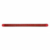 19 LED 12" Stop, Turn & Tail Light Bar w/ Bezel - Red LED/Red Lens