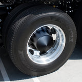 Matte Black Pointed Rear Axle Cover w/ 33mm Thread-on Nut Cover