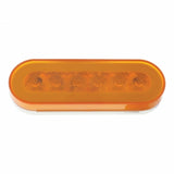 22 LED Oval "GLO" Turn Signal Light Kit - Amber LED/Amber Lens