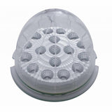 17 LED Reflector Cab Light - Amber LED/Clear Lens