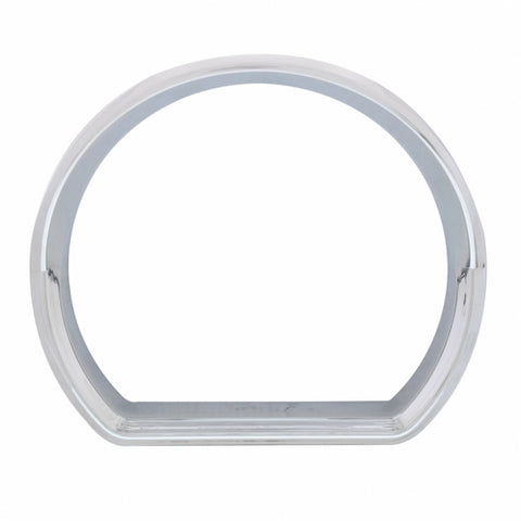 Chrome Center Dash Speed/Tachometer Gauge Cover for 2010+ Peterbilt