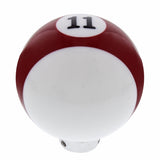 Red Striped 11 Ball Gearshift Knob