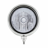 Black Guide 682-C Style Headlight Crystal H4 Bulb