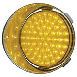 LED Freightliner Daytime Running Light - Amber LED/Amber Lens