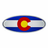 Die Cast Colorado Flag Emblem