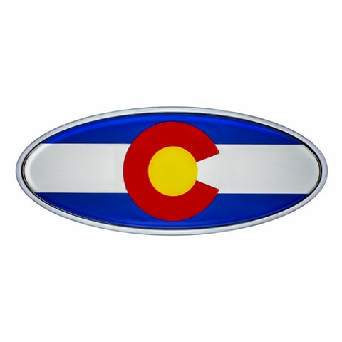 Die Cast Colorado Flag Emblem