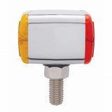 3 LED Double Face Light - Amber & Red LED/Amber & Red Lens