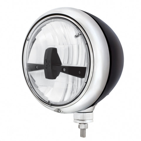 Black Guide Headlight 5 LED Bulb - Blackout