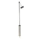 Chrome 40 Inch "Competition Series" Heavy Duty Swivel Stick