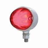 9 LED Dual Function "GLO" Single Face Light - Red LED/Clear Lens