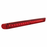 19 LED 17" Stop, Turn & Tail Light Bar - Red LED/Red Lens