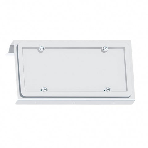 Stainless 2003+ Volvo VN License Plate Holder - 1 Plate