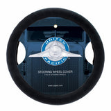Premium 18" "Comfort Grip" Cushion Steering Wheel Cover - Black