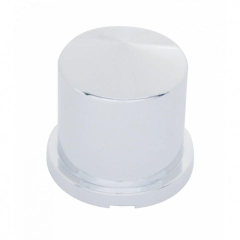 33 mm x 1 7/8" Chrome Plastic Pointed Nut Cover - Push-On (10 Pack)
