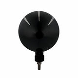 Black "Billet" Style Groove Headlight 11 LED Bulb - Chrome