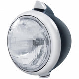 Black Guide 682-C Headlight H6024 & Original Style LED Signal - Clear Lens