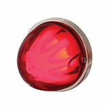 9 LED Dual Function "GLO" Watermelon Flush Mount Kit - Red LED/Red Lens