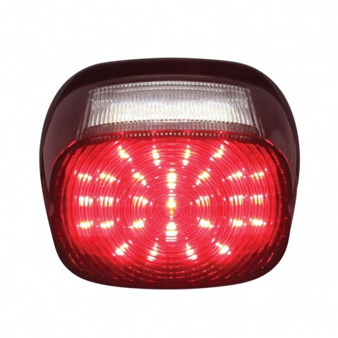 29 LED Harley Motorcycle Tail Light w/4 LED License Light - Smoke Lens