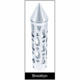 11" Chrome Air Horn Lever Set w/ "Brooklyn" Grip